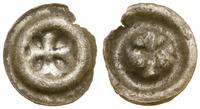 brakteat 1416–1460, krzyż grecki z rozdwojonymi 