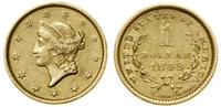1 dolar 1849, Filadelfia, typ Liberty head, złot