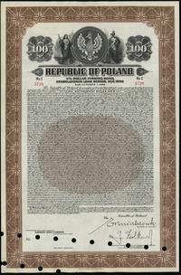 Rzeczpospolita Polska (1918–1939), 3 % obligacja na 100 dolarów w złocie z roku 1937