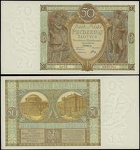 50 złotych 1.09.1929, seria EB z kropką na końcu