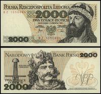 2.000 złotych 1.06.1982, seria BZ, numeracja 105