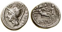 denar 103 pne, Rzym, Aw: Głowa Marsa w lewo, CAE