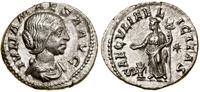 denar 218–220, Rzym, Aw: Popiersie Julii w prawo