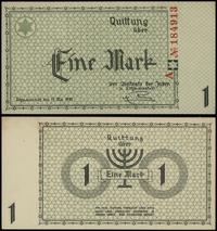 1 marka 15.05.1940, seria A, numeracja 184913, d