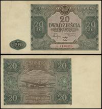 20 złotych 15.05.1946, seria G, numeracja 413638