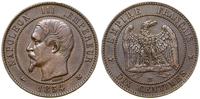 Francja, 10 centymów, 1854 BB