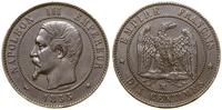 Francja, 10 centymów, 1855 MA
