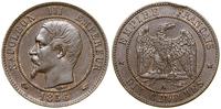 Francja, 10 centymów, 1856 A