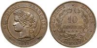 Francja, 10 centymów, 1871 A