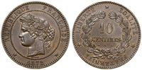 Francja, 10 centymów, 1872 A