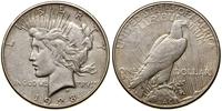 1 dolar 1928 S, San Francisco, typ Peace, srebro