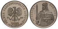 200 złotych 1979, Warszawa, PRÓBA-NIKIEL Mieszko