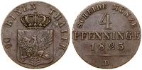Niemcy, 4 fenigi, 1823 D