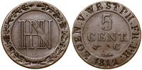 Niemcy, 5 centymów, 1812