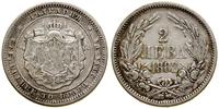2 lewy 1882, Petersburg, srebro próby 835, 10 g,