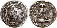 tetradrachma 116–115 pne, Ateny, Aw: Głowa Ateny