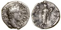 denar 145–161, Rzym, Aw: Głowa cesarza w wieńcu 