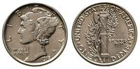 10 centów 1918/D, Denver, bardzo ładnie zachowan