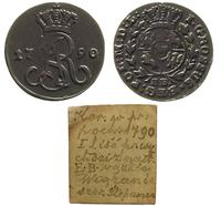 grosz 1790/E.B., Warszawa, z kolekcji antykwariu