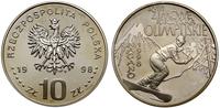 10 złotych 1998, Warszawa, XVIII Zimowe Igrzyska