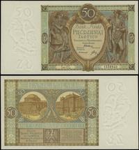 50 złotych 1.09.1929, seria EC, numeracja 155894