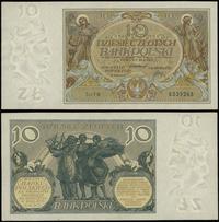 10 złotych 20.07.1929, seria FW, numeracja 65392