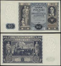 20 złotych 11.11.1936, seria BG, numeracja 33085