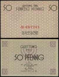 50 fenigów 15.05.1940, numeracja 887281 w kolorz
