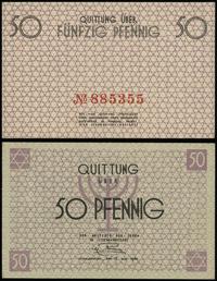 50 fenigów 15.05.1940, numeracja 885355 w kolorz