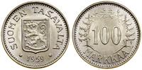 100 marek 1959, Helsinki, srebro próby 500, pięk