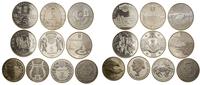 zestaw 10 monet, w skład zestawu wchodzą monety 