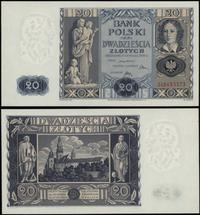 20 złotych 11.11.1936, seria BŁ, numeracja 84932