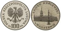 100 złotych 1974, Warszawa, Zamek Królewski  w W