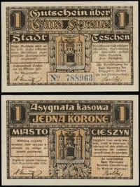 Śląsk Cieszyński, 1 korona, 30.04.1919