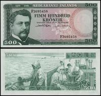 Islandia, 500 koron, 29.03.1961