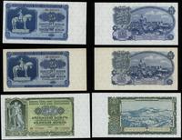 Czechosłowacja, zestaw: 2 x 25 koron, 50 koron, 1953