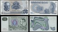 zestaw: 2 x 10 koron, w zestawie: 10 koron 1968 