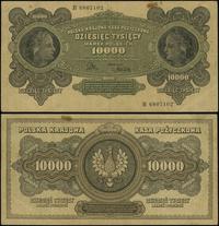 10.000 marek polskich 11.03.1922, seria B, numer