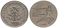 200 złotych 1982, PRÓBA-NIKIEL XII Mistrzostwa Ś