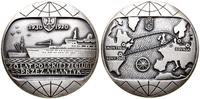 Polska, medal 40 Lat Polskiej Żeglugi przez Atlantyk, 1970