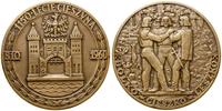 medal na 1150 lat Cieszyna 1960, Warszawa, Aw: G