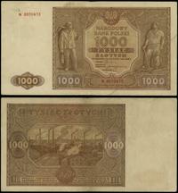 1.000 złotych 15.01.1946, seria N, numeracja 857