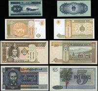zestaw różnych banknotów, zestaw 17 banknotów z różnych krajów
