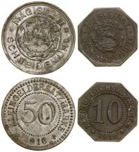 zestaw: 10 i 50 fenigów 1916, cynk i żelazo, raz