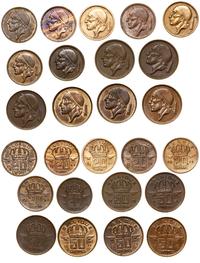 Belgia, zestaw 13 monet