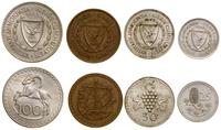 Cypr, zestaw 4 monet
