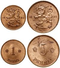 zestaw 2 monet, Helsinki, w skład zestawu wchodz