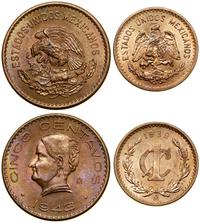 zestaw 2 monet, Meksyk, w skład zestawu wchodzi 
