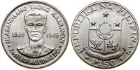 Filipiny, 1 peso, 1969