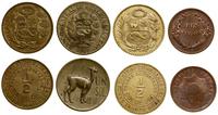 Peru, zestaw 4 monet